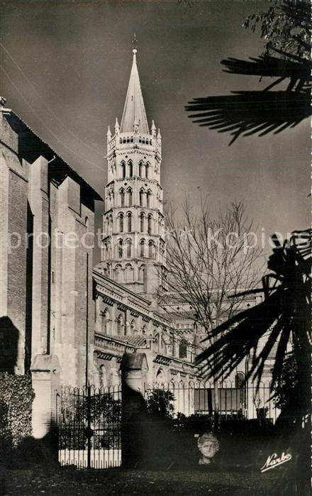 Toulouse Haute-Garonne Clocher de Eglise Saint Sernin