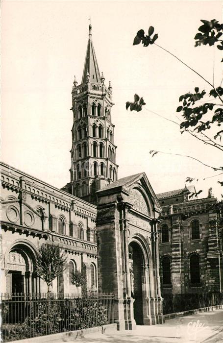 Toulouse Haute-Garonne Clocher de la Basilique Saint Sernin