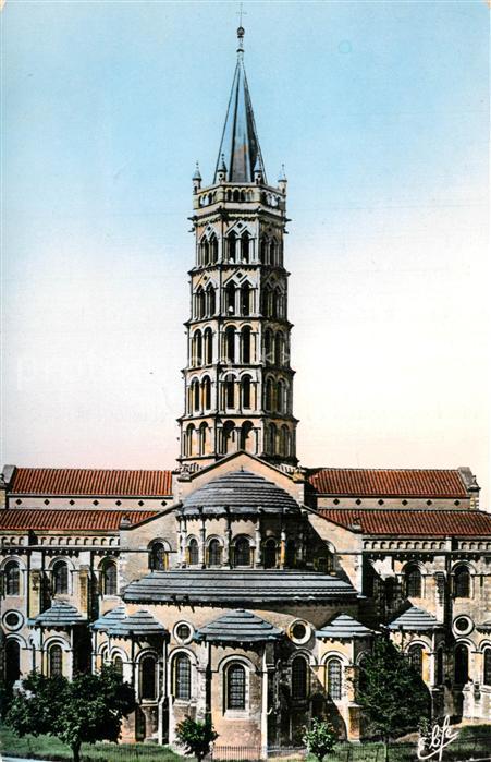 Toulouse Haute-Garonne Abside de la Basilique Saint Sernin