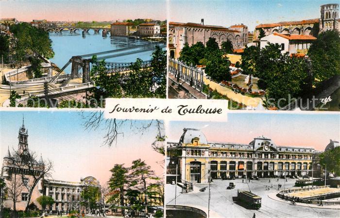 Toulouse Haute-Garonne Pont Saint Pierre Mus?e Donjon Gare