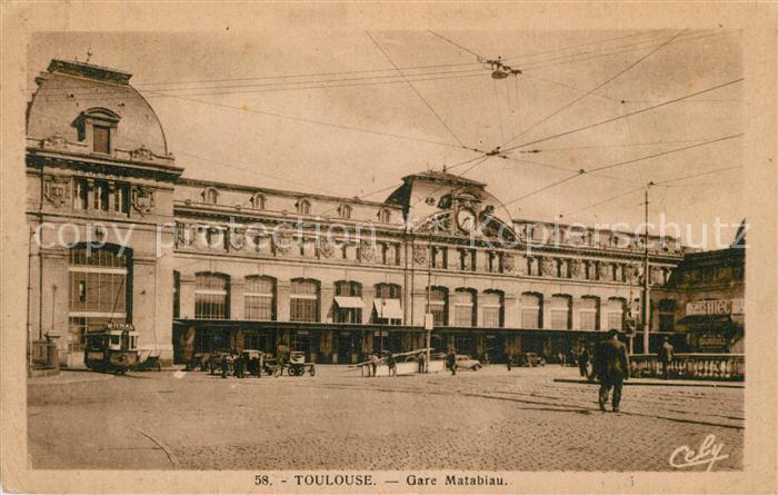 Toulouse Haute-Garonne Gare Matabiau Strassenbahn