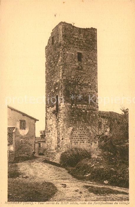 Monbert Gers Tour carr