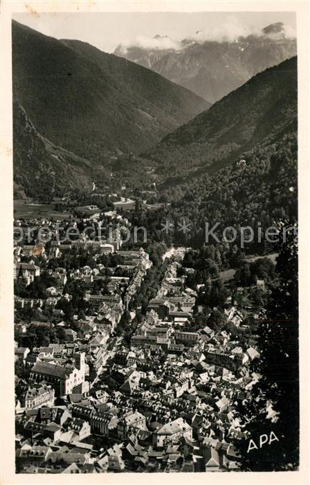 Luchon Haute-Garonne Superbagn?res Fliegeraufnahme