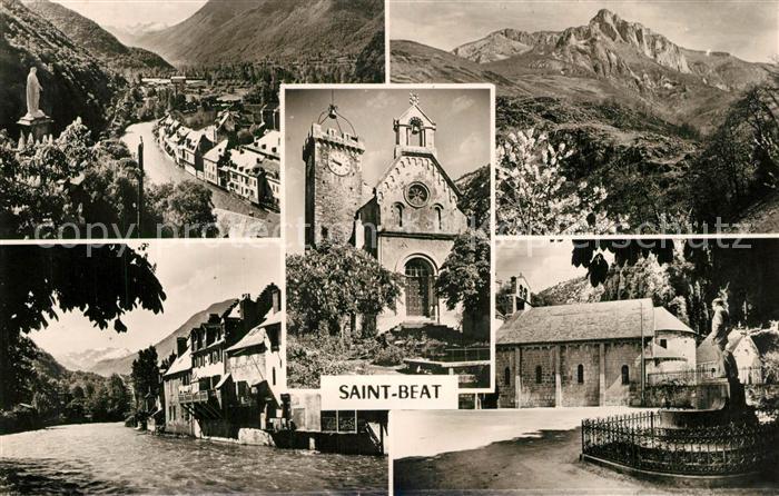 Saint-Beat Statue de la Vierge Pic du Gar Chapelle