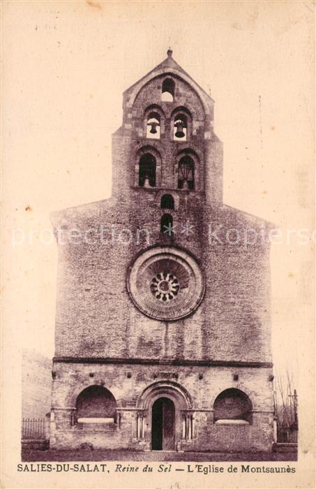 Salies-du-Salat Reine du Seil Eglise de Montsaun