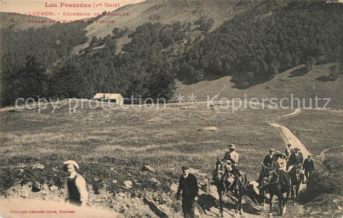 Luchon Haute-Garonne Depart de L Hospice de France