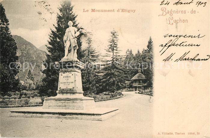 Luchon Haute-Garonne Monument d`Etigny