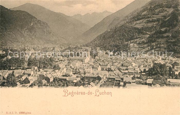 Luchon Haute-Garonne Fliegeraufnahme