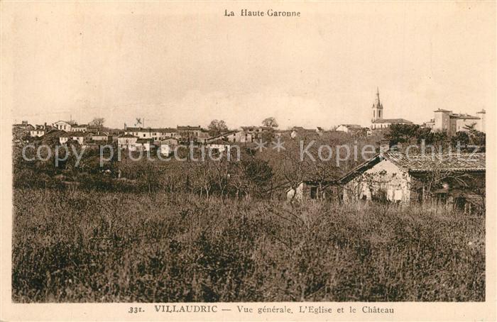 Villaudric Eglise et Chateau