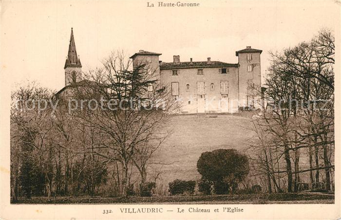 Villaudric Eglise et Chateau