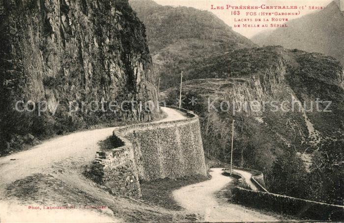 Fos Haute-Garonne Lacets de la Route