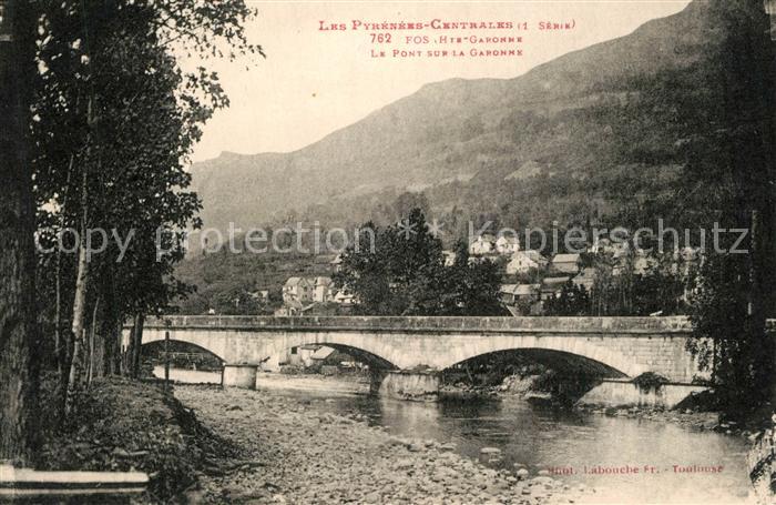 Fos Haute-Garonne Pont sur la Garonne