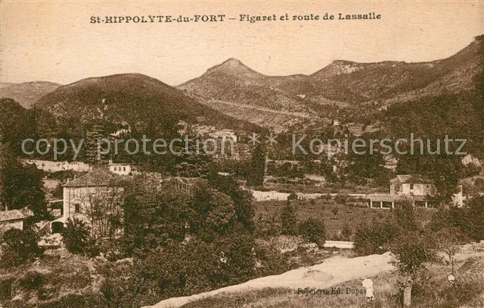 Saint-Hippolyte-du-Fort Figaret et route de Lassalle