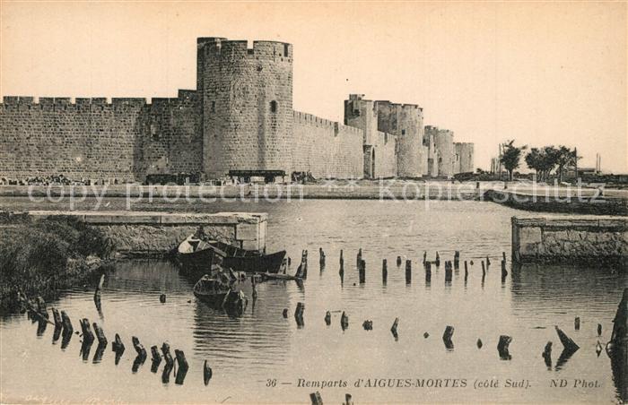 Aigues-Mortes Gard Remparts
