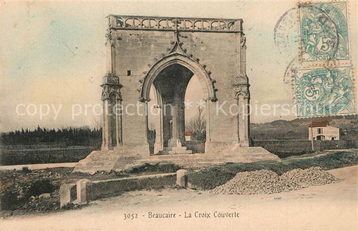 Beaucaire Gard La Croix Couverte