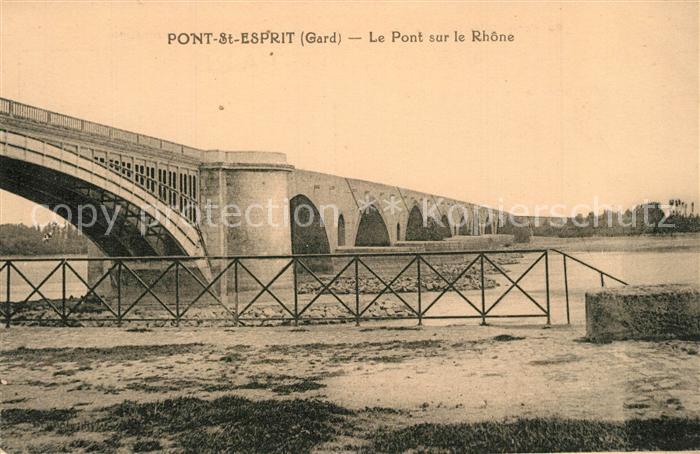 Pont-Saint-Esprit Pont sur le Rhone