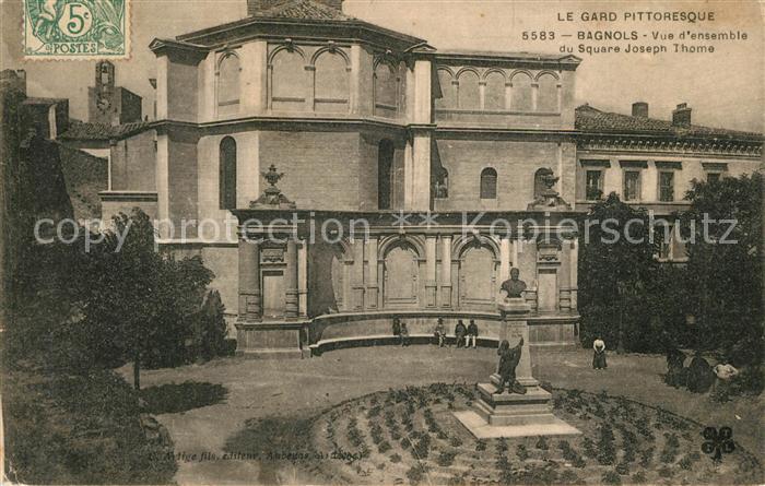 Bagnols-sur-Ceze Square Joseph Thome