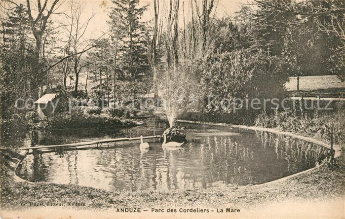 Anduze Parc des Cordeliers La Mare Schw?ne
