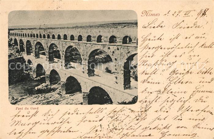 Nimes Pont du gard