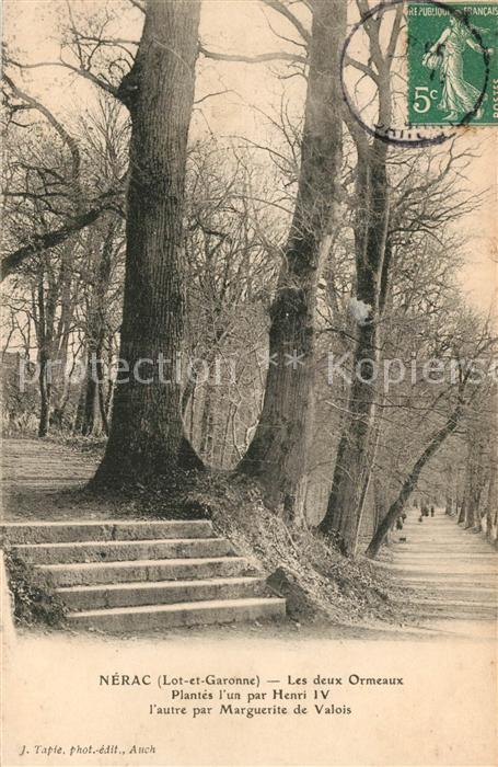 Nerac Les deux Ormeaux