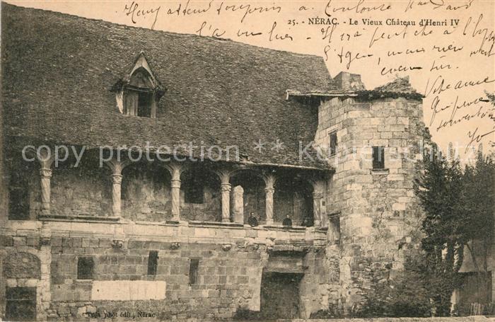 Nerac Chateau d`Henri 4.