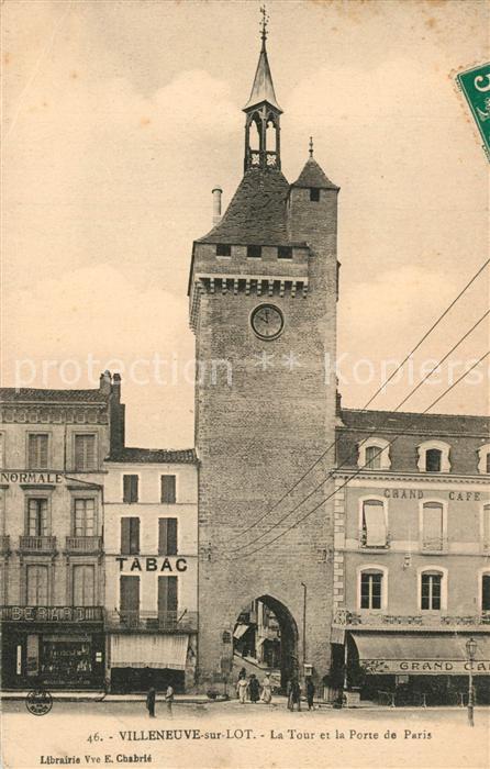 Villeneuve-sur-Lot Tour et Porte de Paris