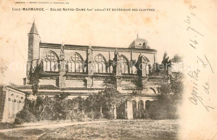 Marmande Eglise Notre Dame