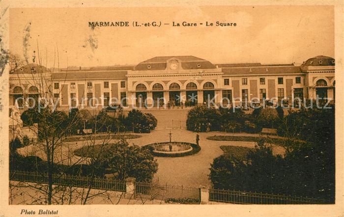 Marmande Gare Square