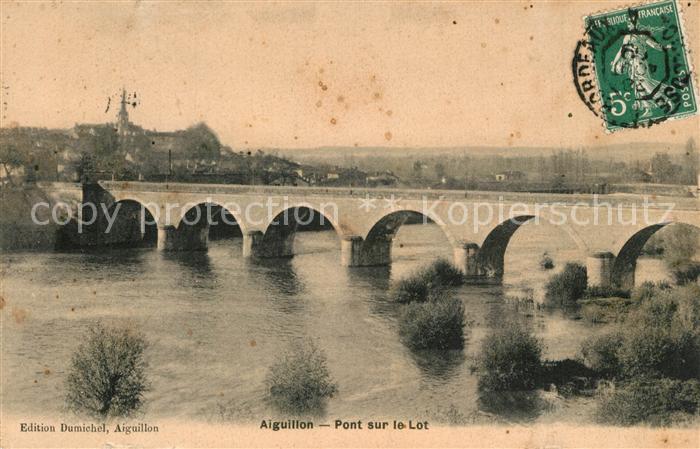 Aiguillon Pont sur le Lot