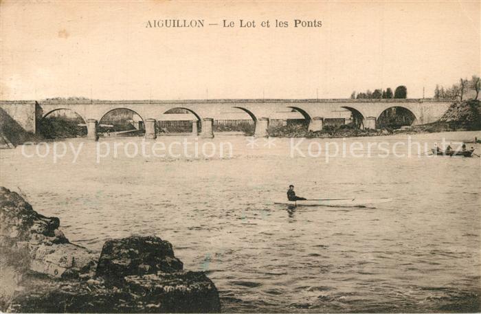 Aiguillon Le Lot et les Ponts