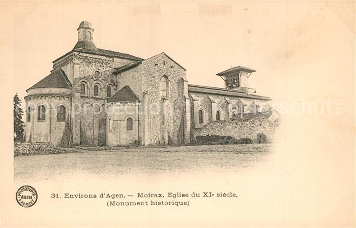 Agen Lot et Garonne Moirax Eglise