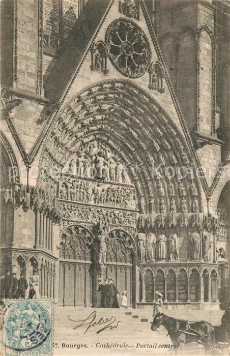 Bourges Cathedrale Portail central
