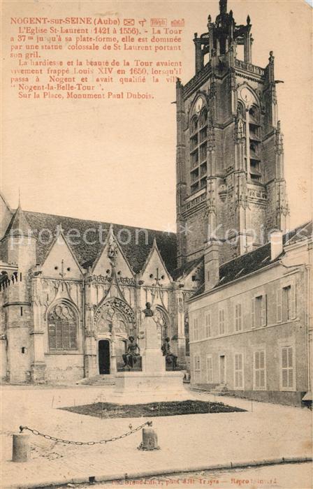 Nogent-sur-Seine Eglise Saint Laurent La Tour