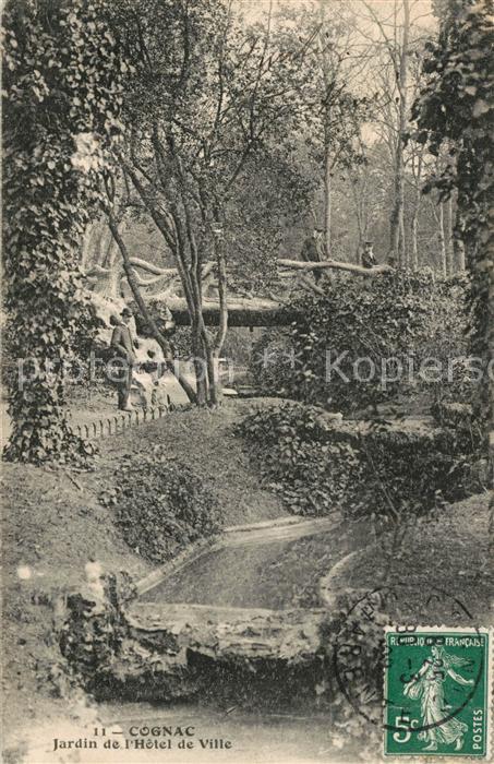 Cognac Charente Jardin de l’Hotel de Ville