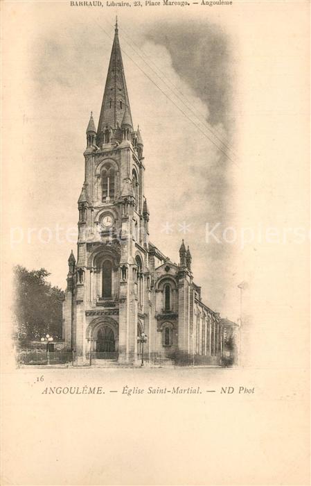 Angouleme Eglise Saint Martial