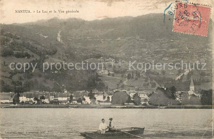 Nantua Le Lac et la Vue generale