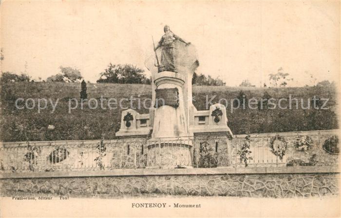Fontenoy  Aisne Monument