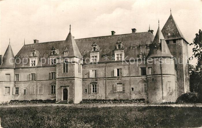 Fleville Chateau de Fleville Vu du Parc