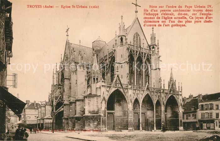 Troyes Aube Eglise St Urbain