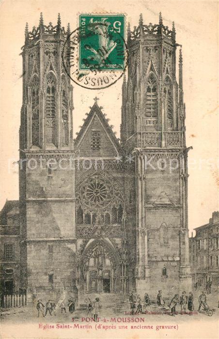 Pont-a-Mousson Eglise Saint Martin