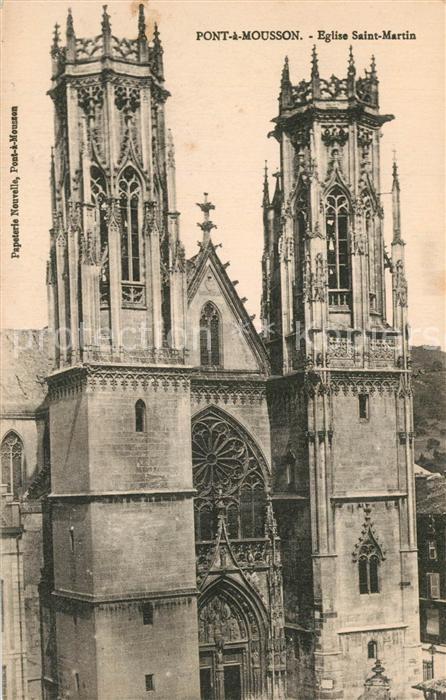 Pont-a-Mousson Eglise Saint Martin