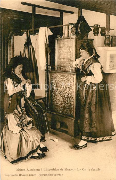 Nancy Lothringen Maison Alsacienne a l’Exposition de Nancy On se chauffe