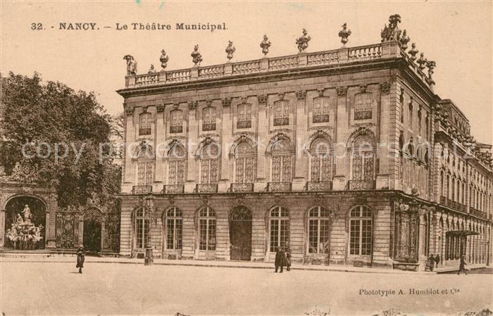 Nancy Lothringen Le Theatre Municipal