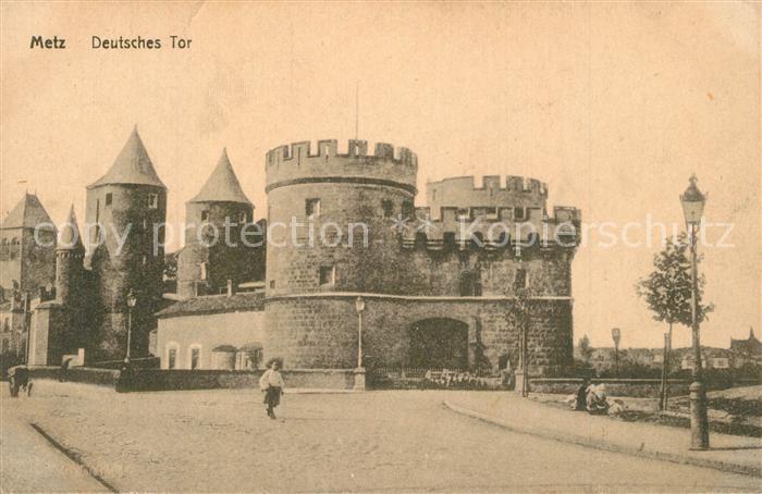 Metz  57 Moselle Deutsches Tor
