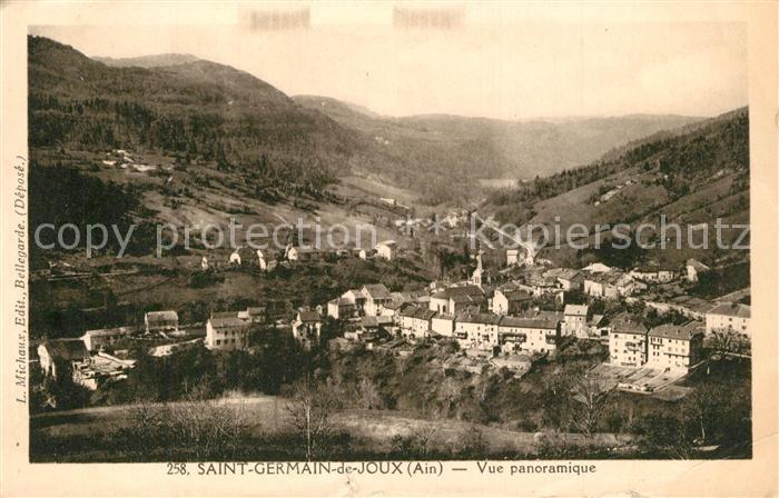 Saint-Germain-de-Joux Vue panoramique