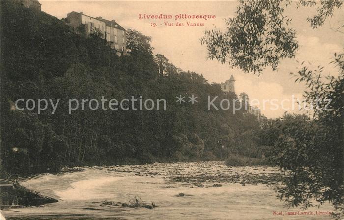 Liverdun Vue des Vannes