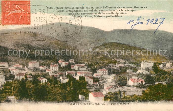 Lamalou-les-Bains Vue generale