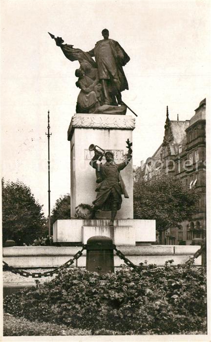 Metz  57 Moselle Monument Paul Deroulede