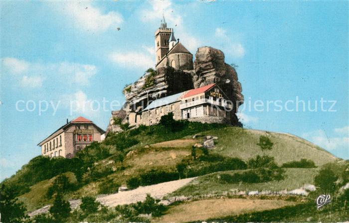 Dabo Moselle Le Rocher et Chapelle St Leon IX