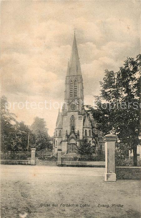 Forbach Lothringen Evang Kirche